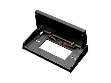 E466 – RV DESIGNER Receptacle Cover, Fits GFCI Outlet Black Weatherproof Single